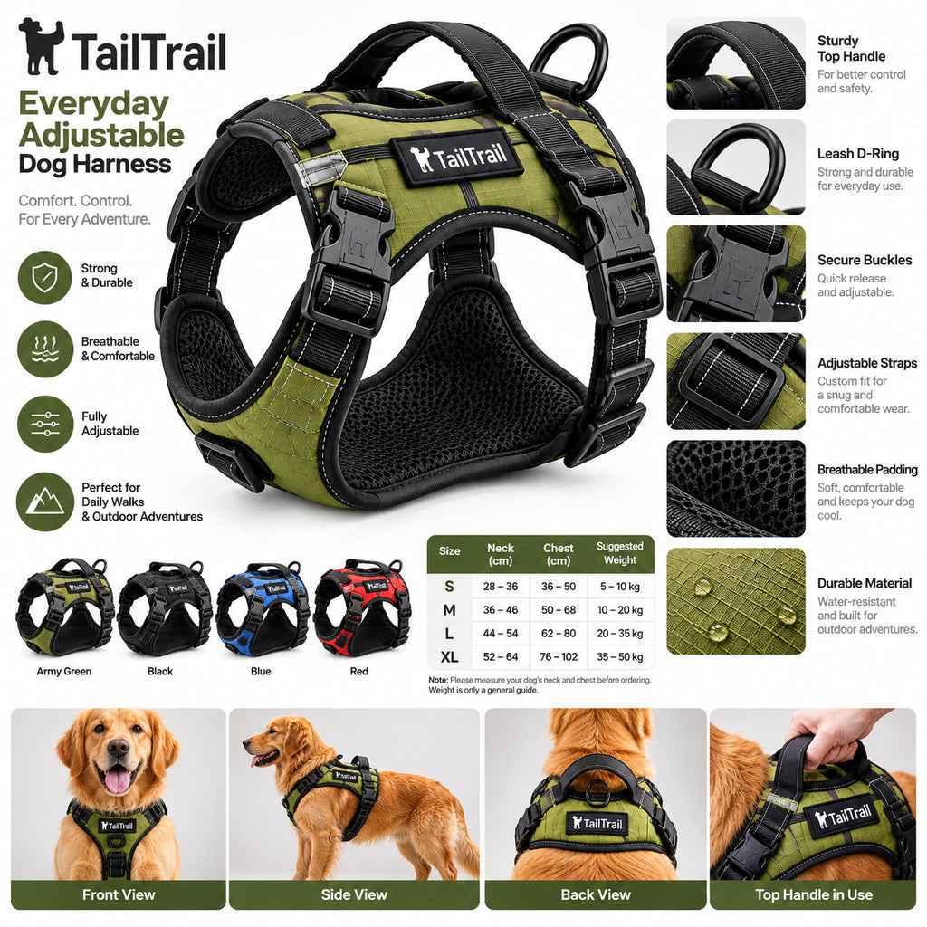 Everyday Adjustable Dog Harness