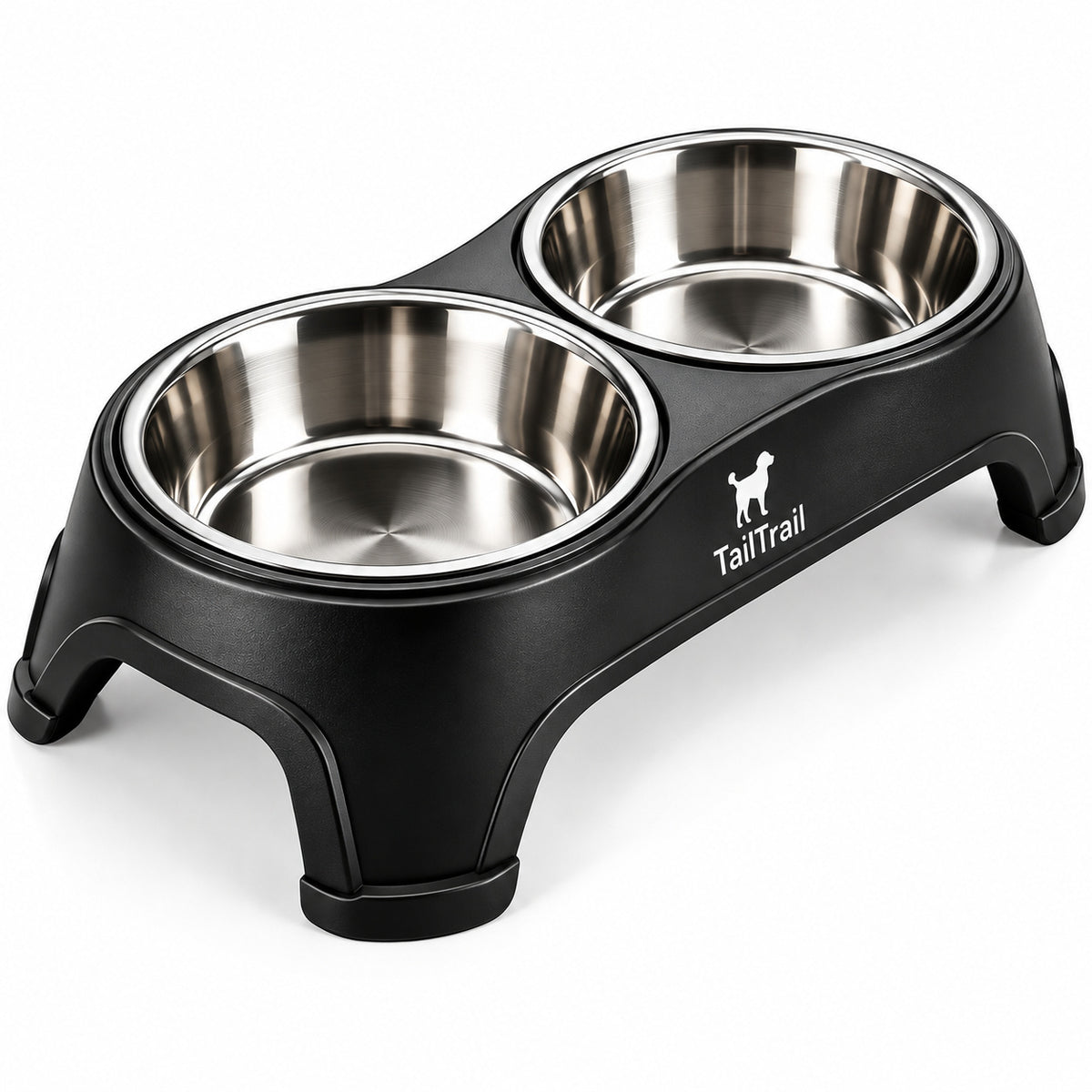 Stainless Steel Double Bowl Set