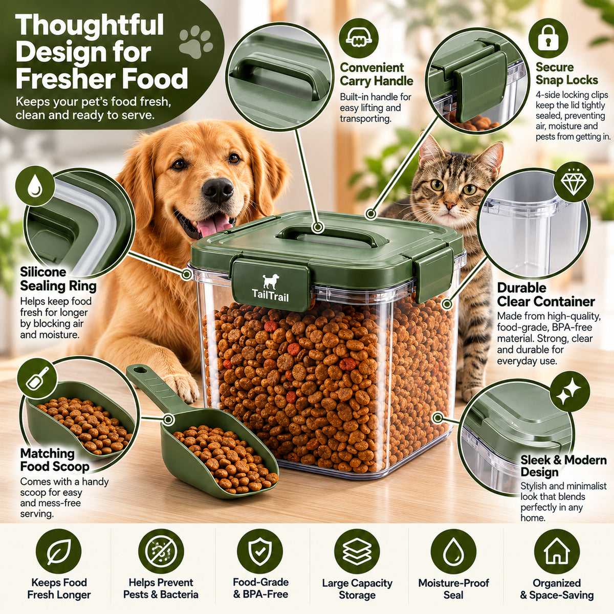Airtight Food Storage Container