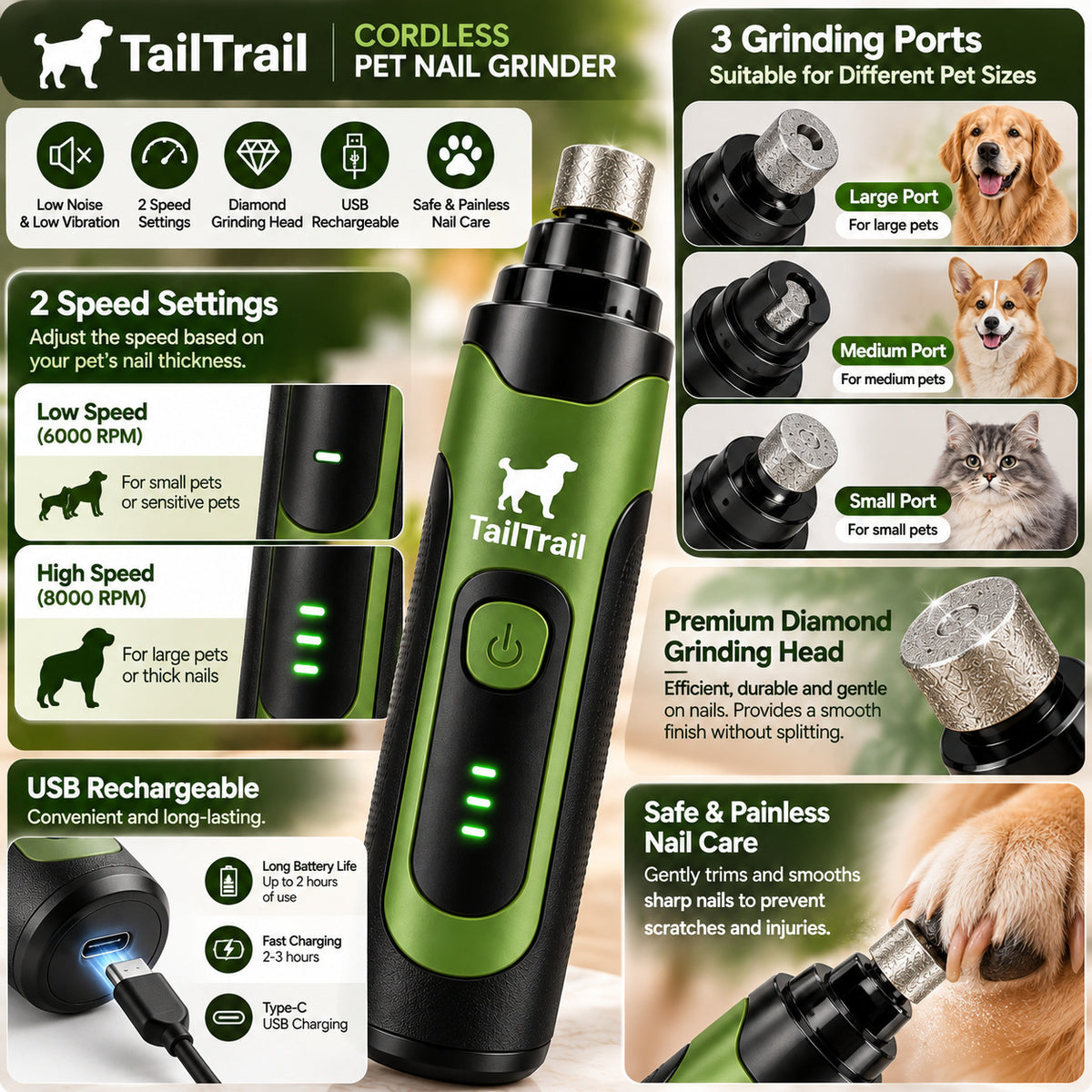Cordless Nail Grinder